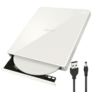 �o�b�t�@���[ ���N���R+ iPhone �X�}�z DVD �Đ� CD ��荞�� CD���R�[�_�[ ��w �w�K �v���[���[ DVD�v���[���[ �p�\�R���s�v Wi-Fi���f�� microSD�Ή� iOS Android/iPad/Fire�^�u���b�g �Ή� �z���C�g RR-PW2-