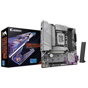 GIGABYTE B760M AORUS ELITE WIFI6E DDR4 GEN5 Intel B760���� Micro-ATX�}�U�[�{�[�h B760M A E WF6E D4 G5 MB6762