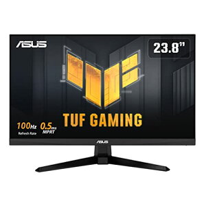 ASUS �Q�[�~���O���j�^�[ TUF Gaming VG246H1A 23.8�C���`/�t��HD/IPS/100Hz/0.5ms/FreeSync/HDMIx2/�������K�i