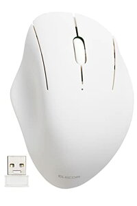 �G���R�� �}�E�X ���C�����X�}�E�X SHELLPHA ����2.4GHz �É� �R�� 3�{�^�� �z���C�g M-SH10DBSKWH