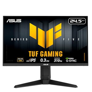 ASUS �Q�[�~���O���j�^�[/TUF Gaming VG259QMRL5A / 24.5�C���` / �t��HD/Fast-IPS�p�l�� / 310Hz(OC) / 0.3ms / G-SYNC �Ή� AMD FreeSync Premium/ELMB SYNC/VESA DisplayHDR 400 / sRGB�J�o�[��99% / ��������/Gaming AI/�������K�i