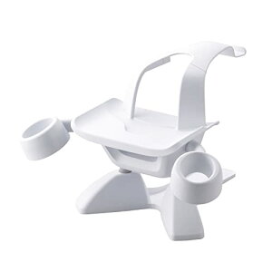 �G���R�� Oculus Quest 2 / Meta Quest 2 �p �A�N�Z�T���[ �X�^���h [�w�b�h�Z�b�g�R���g���[���[/2��̃A�_�v�^�[�t��] �z���C�g VR-Q2ST01WH