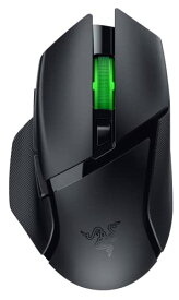 Razer Basilisk V3 X HyperSpeed ワイヤレスゲーミングマウス 超高速2.4GHz / Bluetooth接続 9ボタン RGBライティング対応 5G 18Kオプティカルセンサー 第2世代メカニカルスイッチ 単3電池1本で最大285時間駆動