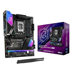 ASRock �}�U�[�{�[�h Z890 Lightning WiFi Intel CPU Core Ultra (LGA1851) �Ή� Z890 �`�b�v�Z�b�g DDR5 ATX �}�U�[�{�[�h �����i