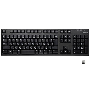 �G���R�� USB �L�[�{�[�h ���C�����X (���V�[�o�[�t��) �����u���� �t���L�[�{�[�h 1000���񍂑ϋv PlayStation4 �Ή� �u���b�N TK-FDM063TBK