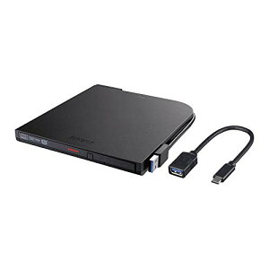 BUFFALO USB3.1(Gen1)�|�[�^�u��DVD Type-C/�Đ������݃\�t�g�Y�t DVSM-PTC8U3-BKA