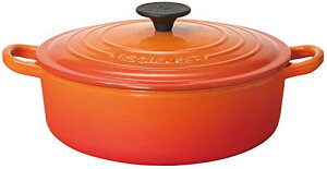 ���N���[�[(Le creuset) �R�R�b�g �W���|�l�[�Y �z�[���[ �� IH �Ή� 24cm �I�����W 25052-24-09