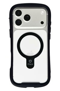 iFace MagSafe �Ή� Reflection iPhone 17 Pro Max �P�[�X MagSynq �N���A �����K���X (�u���b�N)