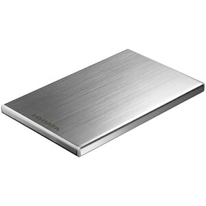 I-O DATA HDD �O�t�|�[�^�u���n�[�h�f�B�X�N�u�J�N����7�v 500GB USB 3.0�ڑ� ����7mm �V���o�[ HDPU-UT500S