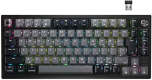 CORSAIR K65 PLUS ���C�����X�Q�[�~���O�L�[�{�[�h 75%�L�[�{�[�h 82�L�[ ���ГƎ����j�A�X�C�b�`CORSAIR Red�̗p �z�b�g�X���b�v�\ ���f�B�A�_�C�����t�� ���{��z�� CH-91D401L-JP