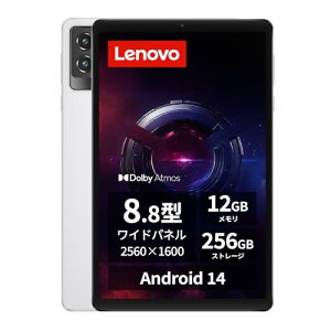 Lenovo Legion Tab (8.8�h, 3) �^�u���b�g (8.8�C���` ���C�h �p�l�� Qualcomm Snapdragon(R) 8 Gen 3�v���Z�b�T�[ 12GB 256GB Wi-Fi���f��) �O���C�V���[�z���C�g ZAEF0099JP AndroidOS