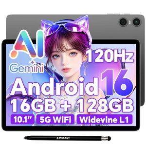 �^�u���b�g 10�C���` Android 16 Gemini AI ���� 120Hz ���� �^�u���b�g Wi-Fi���f�� WidevineL1 �Ή�