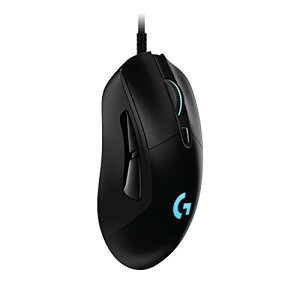 �Q�[�~���O�}�E�X Logicool ���W�N�[�� G403 �u���b�N �G���S�m�~�N�X�f�U�C�� RGB �v���O�����{�^�� DPI�؂�ւ��{�^�� �������K�i 2�N�ԃ��[�J�[
