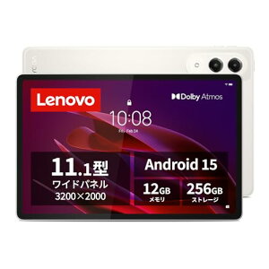 Lenovo Yoga Tab �^�u���b�g (11.1�C���` ���C�h �p�l�� Qualcomm Snapdragon(R) 8 Gen 3�v���Z�b�T�[ 12GB 256GB Wi-Fi���f��) �V�[�V�F�� ZAG60177JP AndroidOS