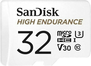 �h���C�u���R�[�_�[�Ή� microSD�J�[�h 32GB UHS-I Class10 U3 V30�Ή� SDSQQNR-032G-GH3IA �V�p�b�P�[�W [���s�A���i]