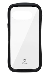 iFace �X�}�z�P�[�X Google Pixel 9a �Ή� Reflection �N���A �����K���X �ϏՌ� �u���b�N �X�g���b�v�z�[���t