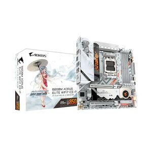 GIGABYTE B850M AORUS ELITE WIFI7 ICE-P �_��z���f�� Micro-ATX �}�U�[�{�[�h MB6898