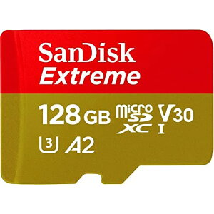 SanDisk MicroSD 128GB UHS-I U3 V30 Write Up to 90MB/s Full HD 4K SanDisk Extreme SDSQXAA-128G-GN6MN International Packaging