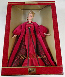�����2002 Limited Edition Winter Concert Barbie Collectible Doll �o�[�r�[�R���N�^�u�� �h�[�� Barbie�Е��s�A��