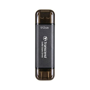 �g�����Z���h�W���p�� �g�����Z���h �|�[�^�u��SSD 512GB ���� �ő�1050 MB/s �����^,�y��11g Type-A/Type-C ���Ή� PS4/PS5 ����m�F�� USB 10Gbps TS512GESD310C