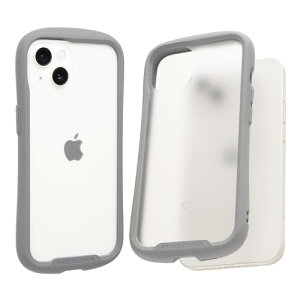 iFace Reflection Frost iPhone 13 �P�[�X �t���X�g�N���A �����K���X (�t���X�g/�O���[)