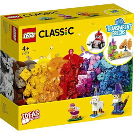 レゴ(LEGO) クラシック アイデアパーツlt;透明パーツ入りgt; 11013 おもちゃ ブロック プレゼント 宝石 クラフト 男の子 女の子 4歳以上