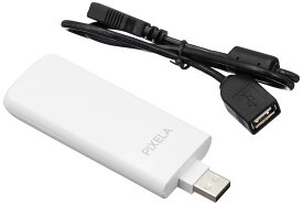 ピクセラ LTE対応 SIMフリー USBドングル ホワイト PIX-MT110-AZ