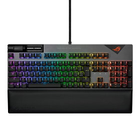 ASUS ゲーミングキーボード ROG Strix Flare II メカニカル 日本語配列 ROG NXメカニカルスイッチ(赤軸) 8000Hzポーリングレート ファイナルファンタジーXIV推奨キーボード FPS 国内正規品