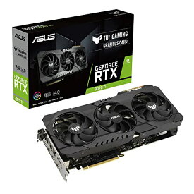 ASUS NVIDIA GeForce RTXTM 3070 Ti 搭載ビデオカード OC edition 8GB GDDR6X / TUF-RTX3070TI-O8G-V2-GAMING 国内正規代理店品