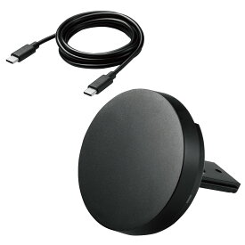 エレコム ワイヤレス充電器 マグネット内蔵 7.5W 3Way (平置き・スタンド・壁掛け) [Magsafe充電に対応したiPhone13/12、ワイヤレス充電に対応したAirPods 対応] ブラック W-MA03BK