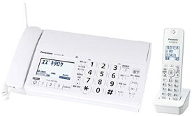パナソニック デジタルコードレス普通紙ファクス(子機1台付き) 迷惑防止機能搭載 KX-PD225DL-W