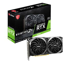 MSI GeForce RTX 3060 VENTUS 2X 12G OC グラフィックスボード VD7553