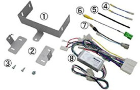 カナック企画/KanackKanatechsマツダ アテンザ(BOSEサウンドシステム付車)用カーAVインストレーションセット品番 TBX-T014