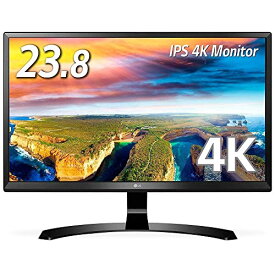 LG モニター ディスプレイ 24UD58-B 23.8インチ/4K(3840×2160)/IPS 非光沢/HDMI×2、DisplayPort/ブルーライト低減機能