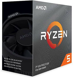 AMD Ryzen 5 3500 with Wraith Stealth cooler3.6GHz 6コア / 6スレッド 19MB 65W 100-100000050BOX 三年保証 [並行輸入品]