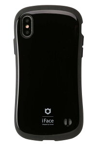 iFace First Class Standard iPhone XS/X �P�[�X [�u���b�N]