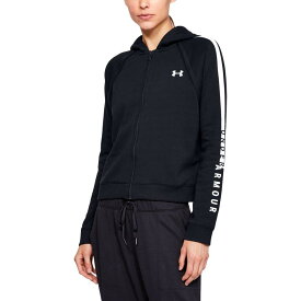 Under Armour レディース Rival フリース フルジップ パーカー M ブラック