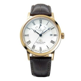 [オリエントスター]ORIENT STAR 自動巻き腕時計 エレガントクラシック 機械式 日本製 国内メーカー保証付2年付 RK-AU0001S メンズ ホワイト シルバー