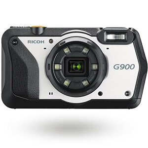 RICOH G900 耐薬品 (次亜塩素酸ナトリウム, エタノール, 二酸化塩素水 ) デジタルカメラ 消毒 ・防水20m・防塵・耐衝撃2.1m 広角28mm 業務用カメラ 現場で活きる高度なカメラ性能搭載 レンズフィル