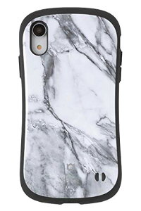 iFace First Class Marble iPhone XR �P�[�X [�z���C�g]