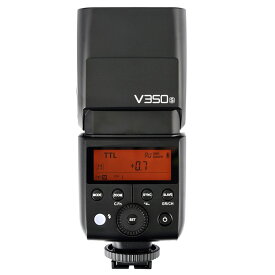 Godox V350S カメラフラッシュ ソニー用 技敵マーク付き Godox 2.4GXワイヤレスシステム TTL GN36 フルパワー発光500回以上 0.01〜1.7秒のリサイクルタイム 1/8000秒 2000mAh大容量電池 LCD液晶パネル 携帯便利 小型 Sonyカメラに対応 [並行輸入品]