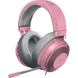 Razer Kraken Quartz Pink ゲーミングヘッドセット 3.5mm 冷却パッド PS4 PS5 PC Switch スマホ日本正規代理店保証品 RZ04-02830300-R3M1