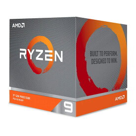 AMD Ryzen 9 3900X with Wraith Prism cooler 3.8GHz 12コア / 24スレッド 70MB 105W国内正規代理店品 100-100000023BOX