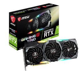 MSI GeForce RTX 2080 SUPER GAMING X TRIO グラフィックスボード VD7015