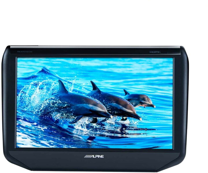 楽天市場】アルパイン(ALPINE) 9型WSVGAヘッドレスト取付け型リア  