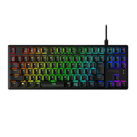 日本語配列HyperX Alloy Origins Core RGB メカニカルゲーミングキーボード テンキーレス HyperXスイッチ ゲーマー向け メーカー2年保証 HX-KB7RDX-JP ( 4P5P3AJ#ABJ )