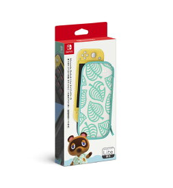 任天堂純正品Nintendo Switch Liteキャリングケース あつまれ どうぶつの森エディション ~たぬきアロハ柄~(画面保護シート付き)