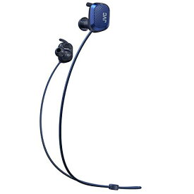 JVCケンウッド JVC HA-AE1W-A ワイヤレスイヤホン Bluetooth対応 最大11時間再生 スポーツ向け 防水防塵仕様 ブルー