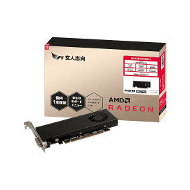 玄人志向 AMD Radeon RX550搭載 グラフィックボード GDDR5 2GB Low Profile対応 シングルファンモデル RD-RX550-E2GB/LP