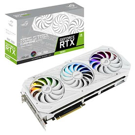 ASUSTek NVIDIA GeForce RTX 3090 搭載 トリプルファンモデル 24G ROG-STRIX-RTX3090-O24G-WHITE